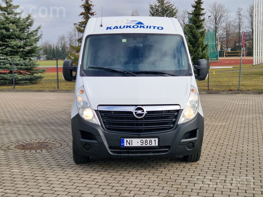 Cena ar Pvn. Netto 7200, -eur
Opel Movano L3H2
2.3 Diesel 107 kw, mehānika