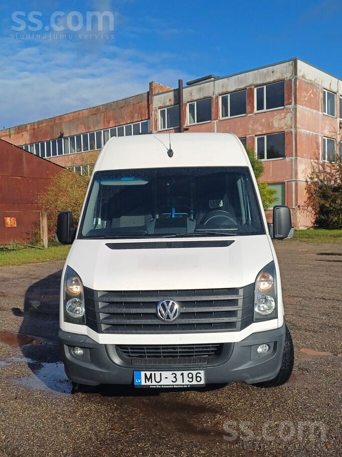 Volkswagen Crafter 2.0 Tdi 2016. gads 120 kW Pilna masa 3500 kg.
Apkopes