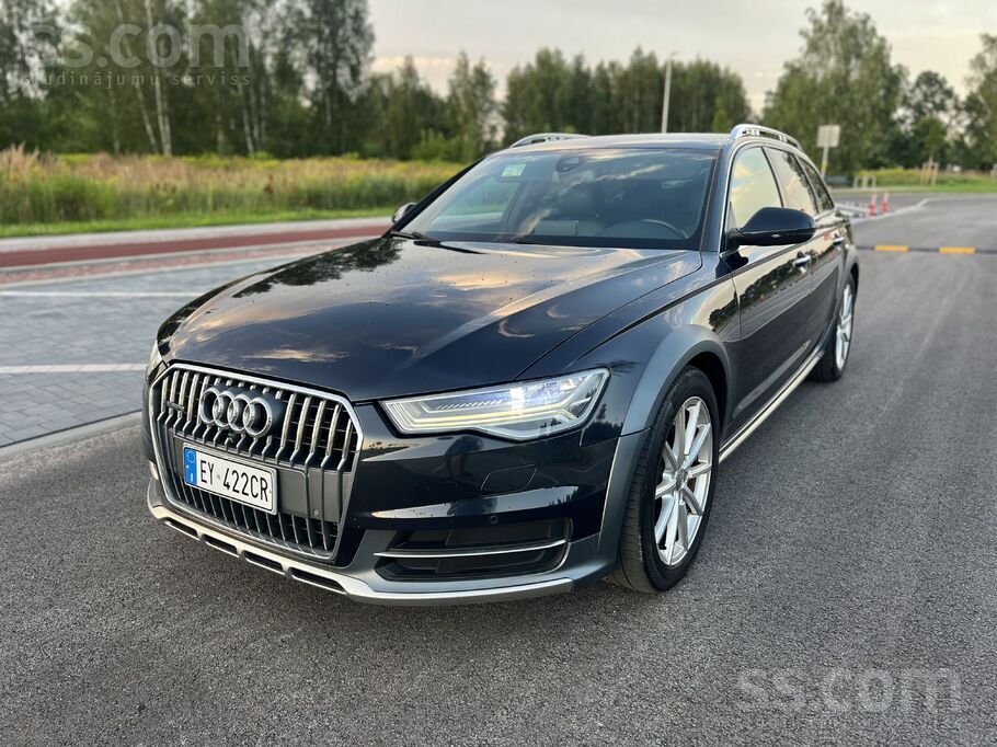 Audi Allroad 3.0d 235kw Bi-turbo. Pilnākā komplektācijā