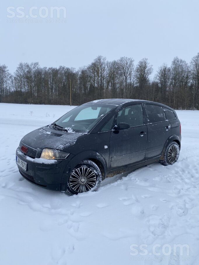 Audi A2 1.4tdi 55kw ar Alumīnija vizbuvi kas protams nerūsē. Auto ir ļoti ek