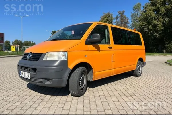 Volkswagen Garā bāze, 9 vietas, kondicionieris, labā tehniskā