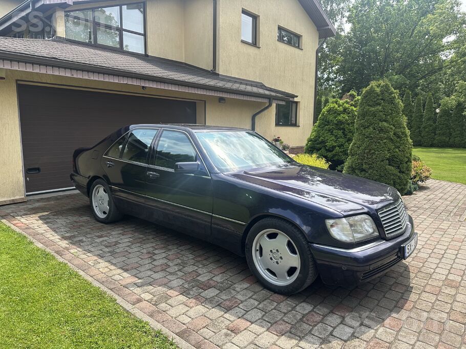 Pārdod Leģendārs Mercedes Benz S420 4.2 benzins, W140
- pilnākā komplektā