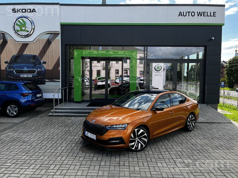 Pārdodas Škoda Octavia HB Elegance 1.5 Tsi (110 kW) ar Sporta paketi.
Auto