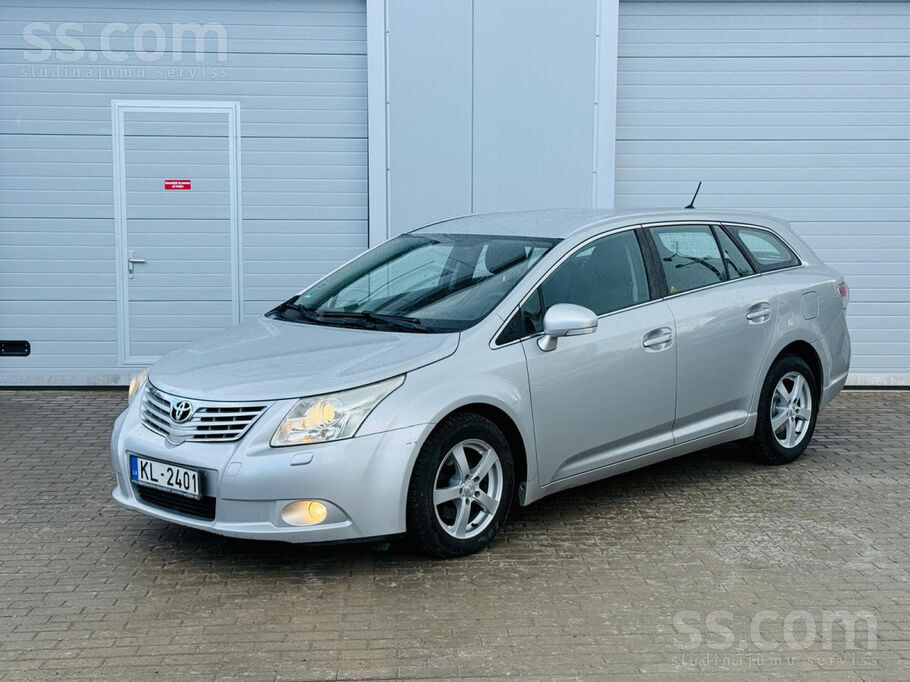 Jauna TA, Toyota Avensis 2.0 dīzelis, manuālā ātrumkārba. Uzticams un jaudīg