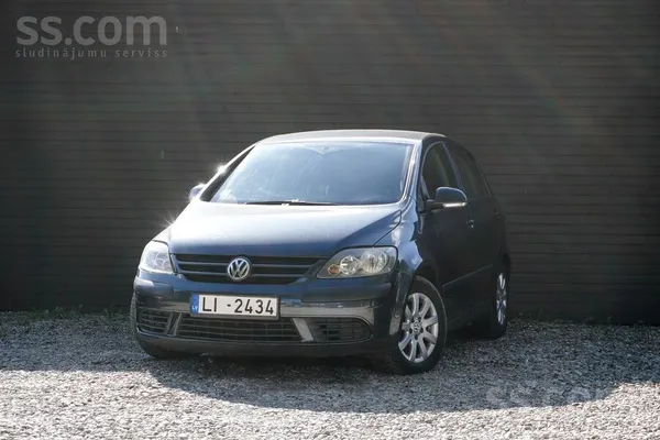 Volkswagen VW Golf Plus 2006. gada modelis ar 1.9 dīzelis ar 