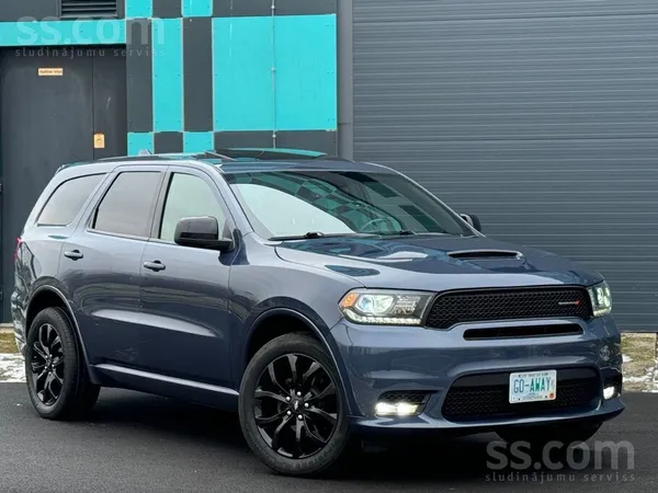 2020 Dodge Durango GT, 3.6l benzīna dzinējs, 4x4, Apple Carplay/androida aut