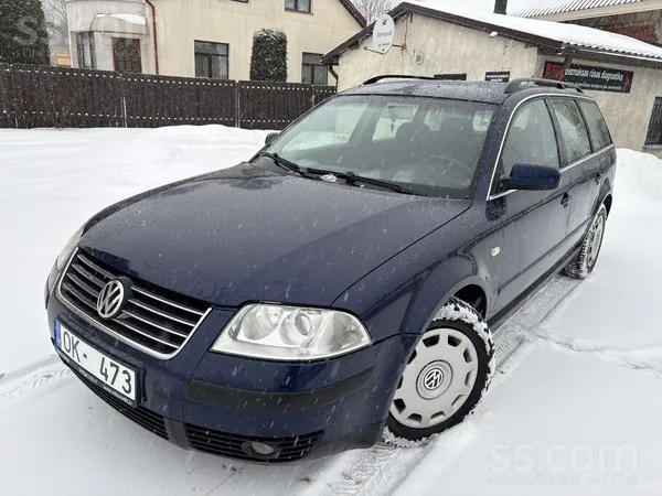 Volkswagen Bez nobraukuma pa Latviju. VW Passat B5+ ar 1.9Tdi