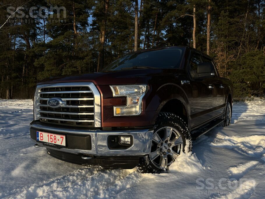 Ford F150 2016 4x4 2.7 benzīns , jaudīgs 325Hp, pilna masa 2948kg bez vinjet