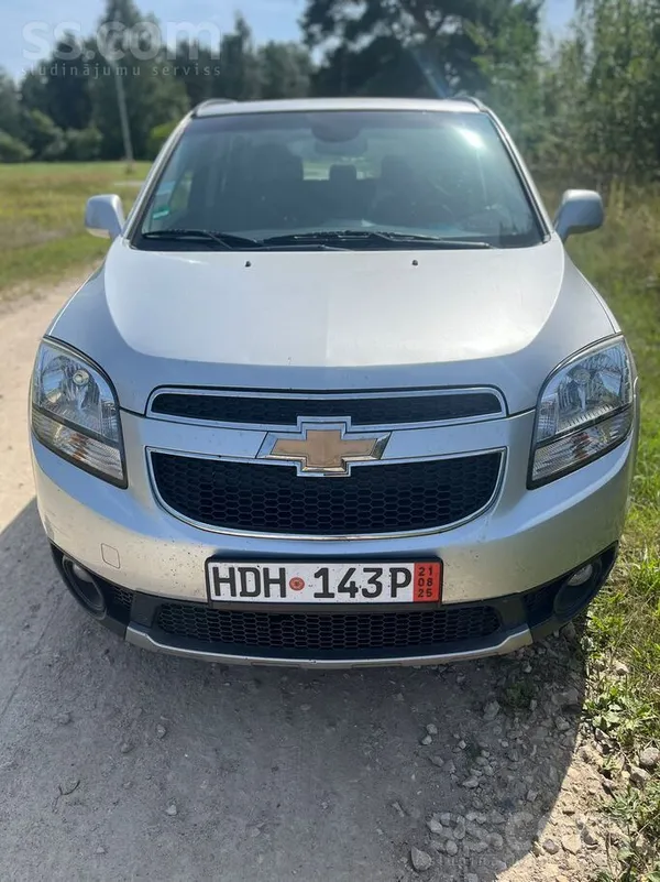 Chevrolet No Vācijas 7 vietīgs ģimenes auto ar ekonomisku 2.
