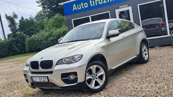 BMW BMW X6, tikko izieta jauna tehniskā apskate