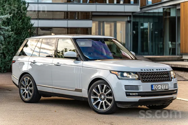 Tirgojas skaists 2017 gada Land Rover Range Rover 3.0 dīzelis 190kw, Automāt