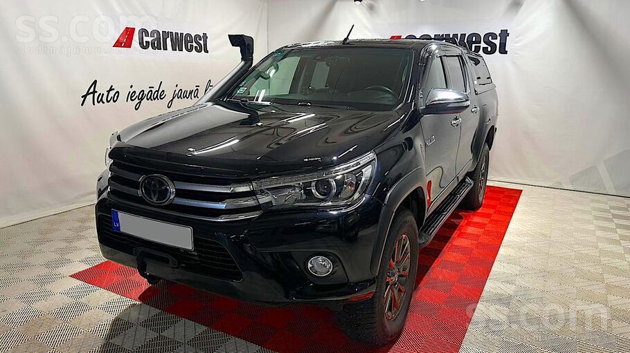 Automašīna ar pārbaudītu vēsturi. 

Toyota Hilux 4x4 Custom. 

Automašīn