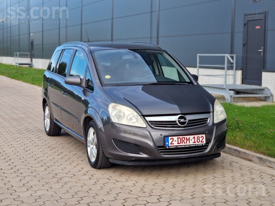 Opel Tīko ievest no Beļģijas, Opel Zafira 1.7D. Teicamā