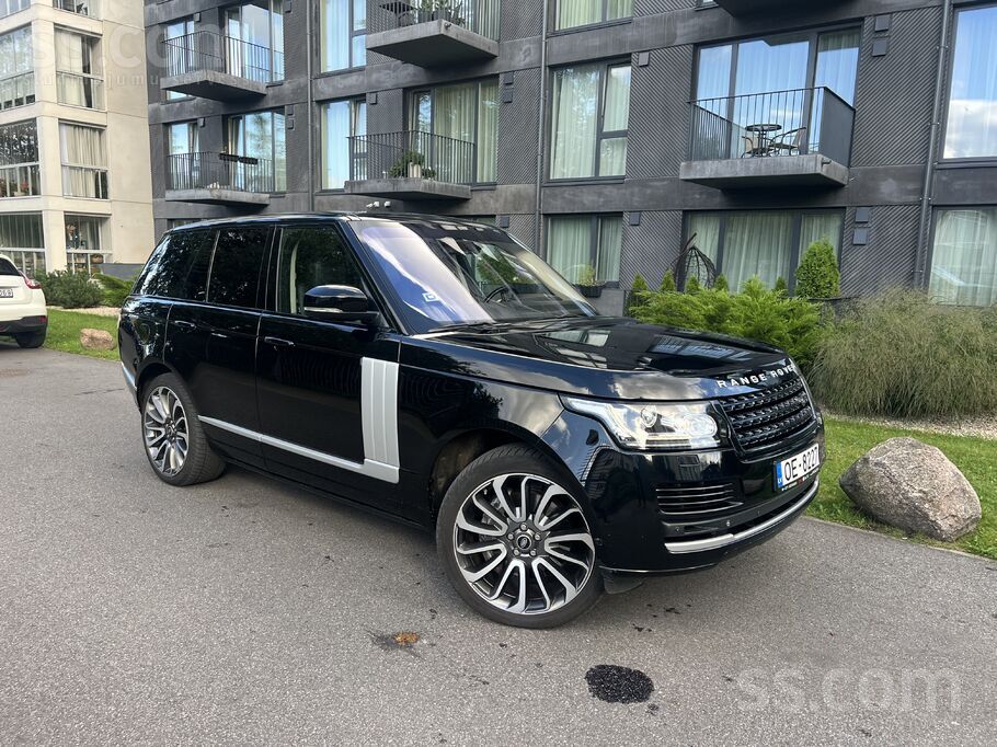 Īpašnieks pārdod Range Rover Vogue 4.4D 4X4 V8 Power 340Zs, ZF Automāts 8 āt