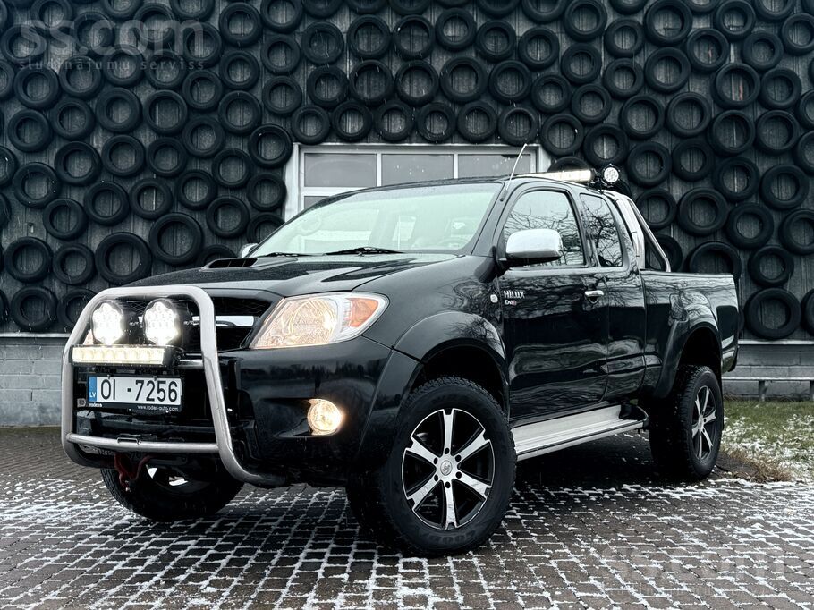 Toyota Hilux 2008 gada 2.5 D4D 88 kw 4x4 TA 11.2026
akurāts salons ar apsil