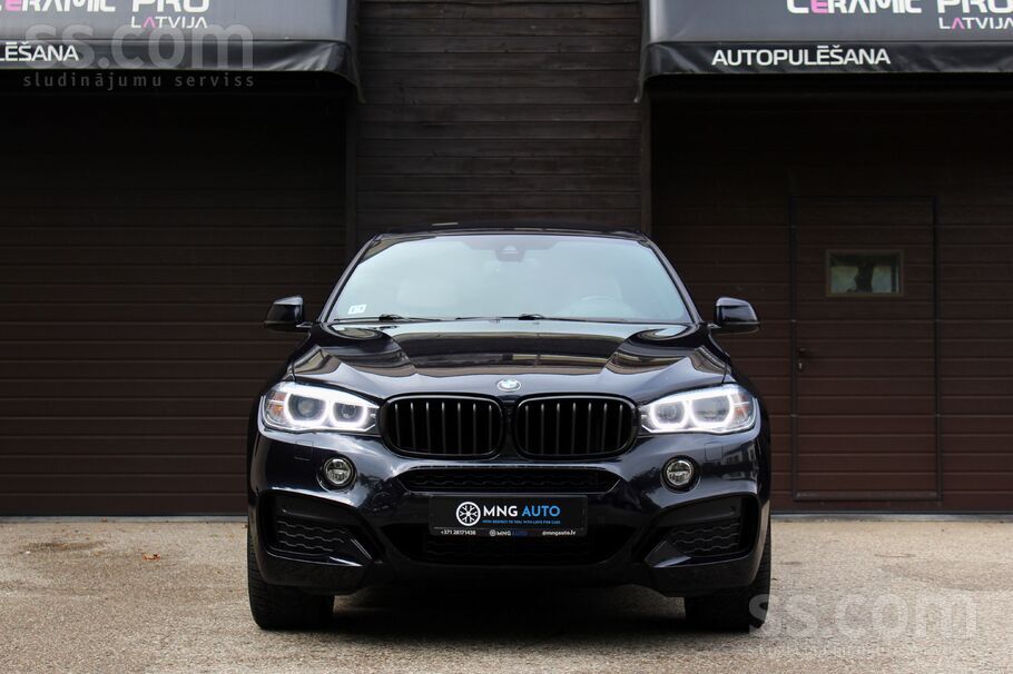 BMW Pārdošana:bmw X6 30d xDrive 190kw / 258hp. 