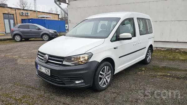 Volkswagen VW Caddy 2, 0 dīzelis 75kw, kondicionieris, kruīza