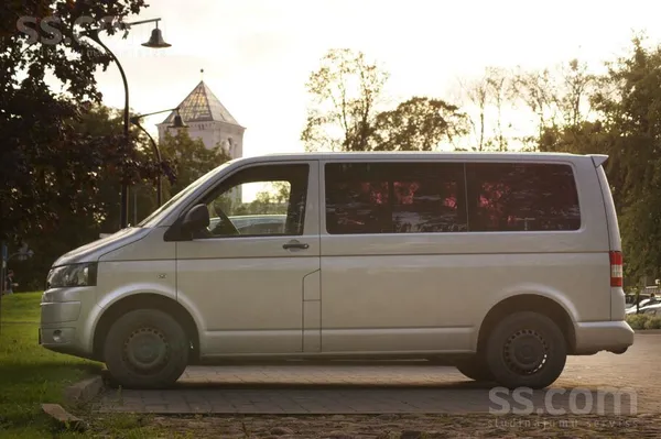 Volkswagen VW T5 Kombi, 103kW, 9 sēdvietas, TA 20.03.26, imob