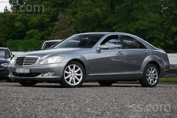 Mercedes S350, 3.5i, no Vācijas, piereģistrēts un ar Oriģin