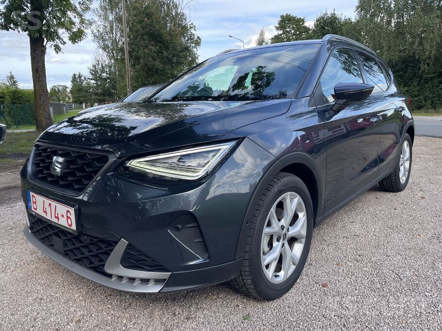Seat Arona FR Sport, 1.0 benzīns 81 kw. FR - pakotne. Ievests no Vācijas, be