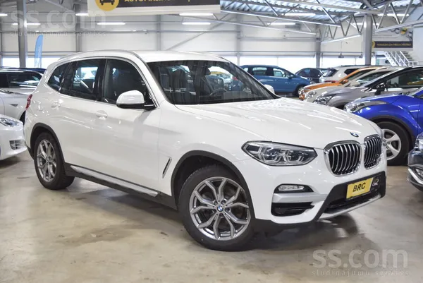 BMW BMW X3 xDrive 20D. 2018. gada. 2.0l dīzelis, 140 K