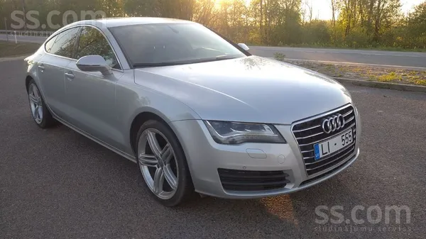 Audi Pārdodu Audi A7 3.0tdi 150kw, 2012.g. priekšpiedzi