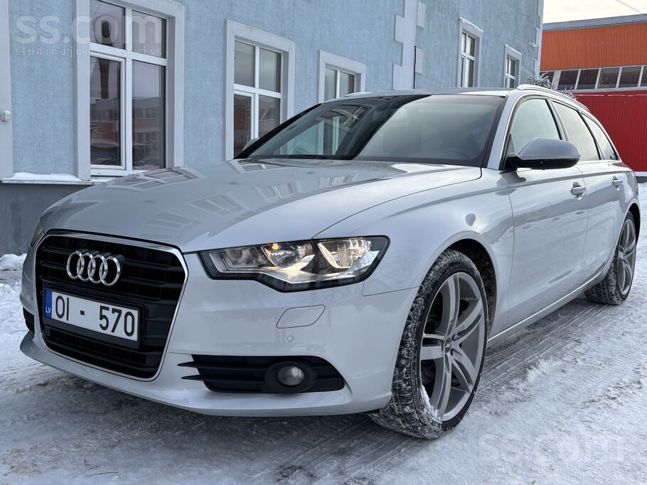 Audi Audi A6 C7 3.0 Tdi 150kw. Jauna TA bez aizrādījumi