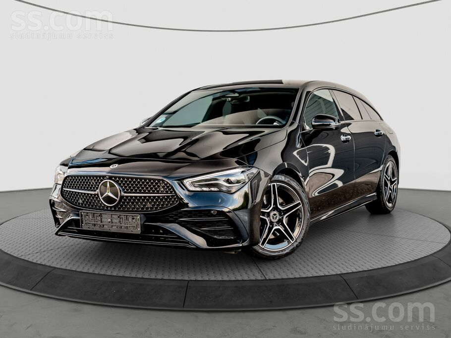 Pārdošanā Amg Night paketē Cla Shooting Brake Facelift modelis ar benzīna /