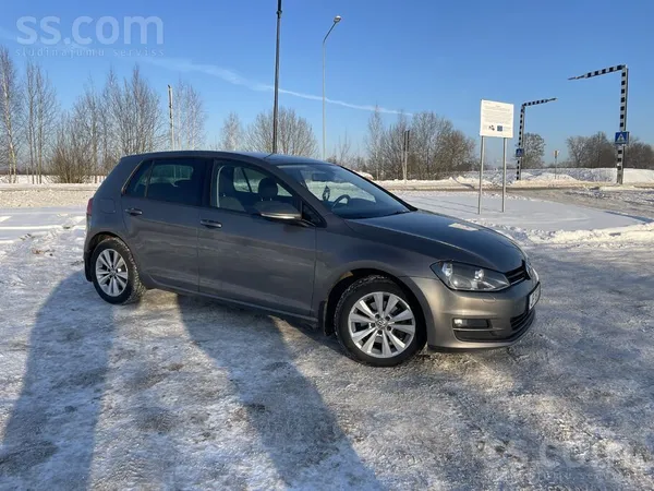 Volkswagen Golf 7 1.6d 77kw в хорошем визуальном и техническо