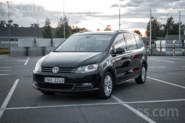 Volkswagen VW Sharan 7 vietas 2.0tdi 125kw. Pīlnaka komplēktā
