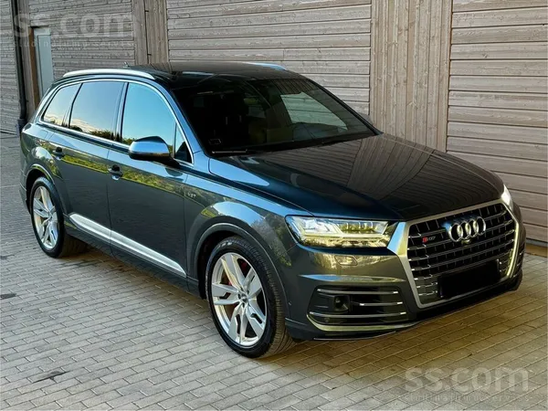 Audi Sq7 V8T/320Kw/435Zs. , 7 vietas, Oriģināls nobrauk