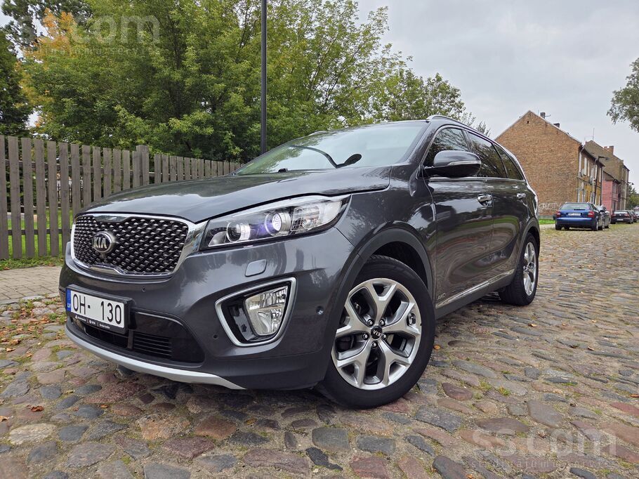Kia Sorento Executive 2.2D. New Model Individual 4x4, 7 vietas. Jauna TA. Ve