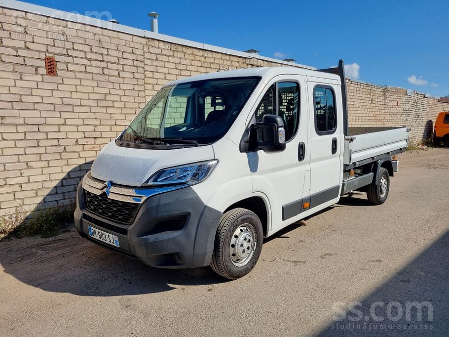 Citroen Citroen Jumper ar kravas kasti. Ievests no Francij