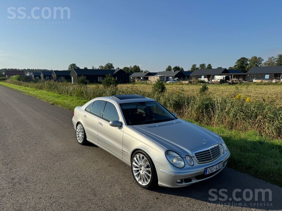 Mercedes e320 150kw(204zs), Om648 dzinējs(vecais labais 6 cilindri rindā), a