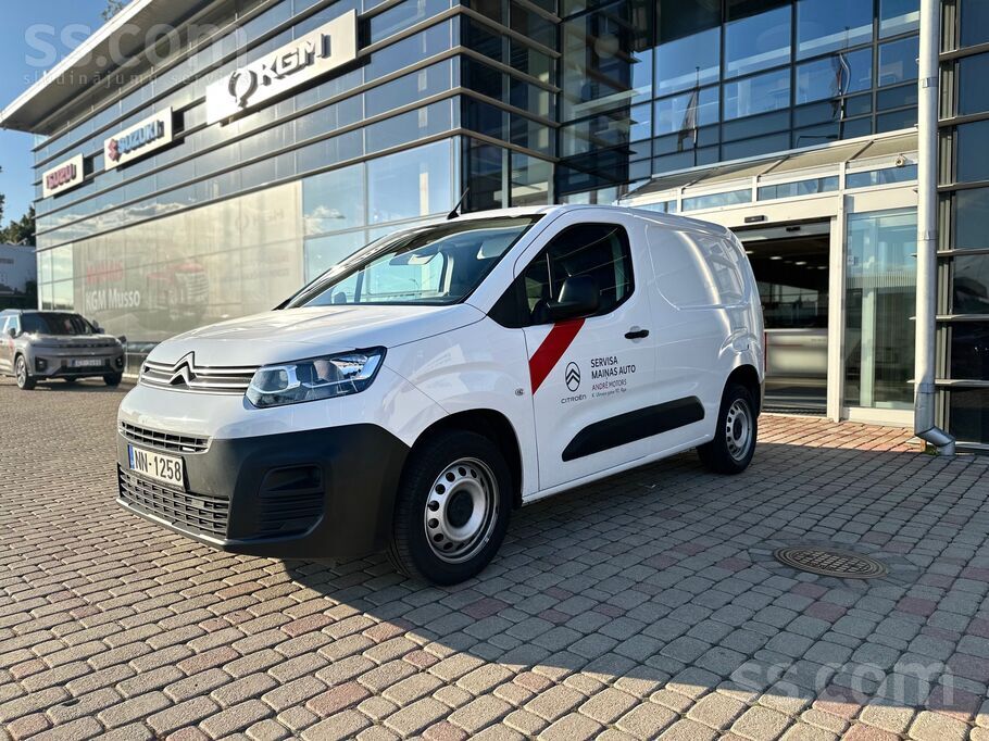 Demo Citroen Berlingo Van 1.5Bhdi 100Zs. Piedāvā SIA Andre Motors, oficiālai