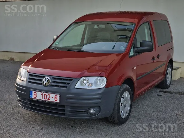 Volkswagen Tikko no Vācijas VW Caddy Life, 2.0 Lpg gāze/benzī