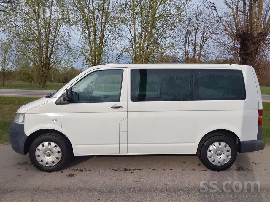 Volkswagen Caravelle. 9 Vietas. 1.9Tdi. No Vācijas. Divi saim