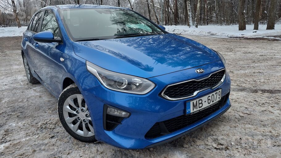 Kia Ceed 1.6 disel 85kW. 6-pakāpju mehānika.
Laba komplektācija komfortam.