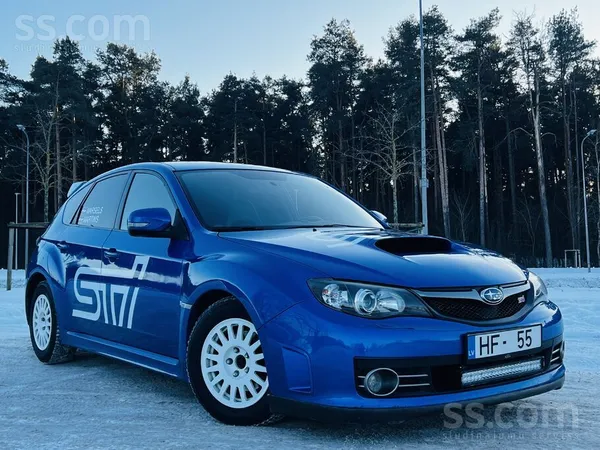 Subaru Subaru Impreza Sti. Ta bez aizrādījumiem. R15 disk