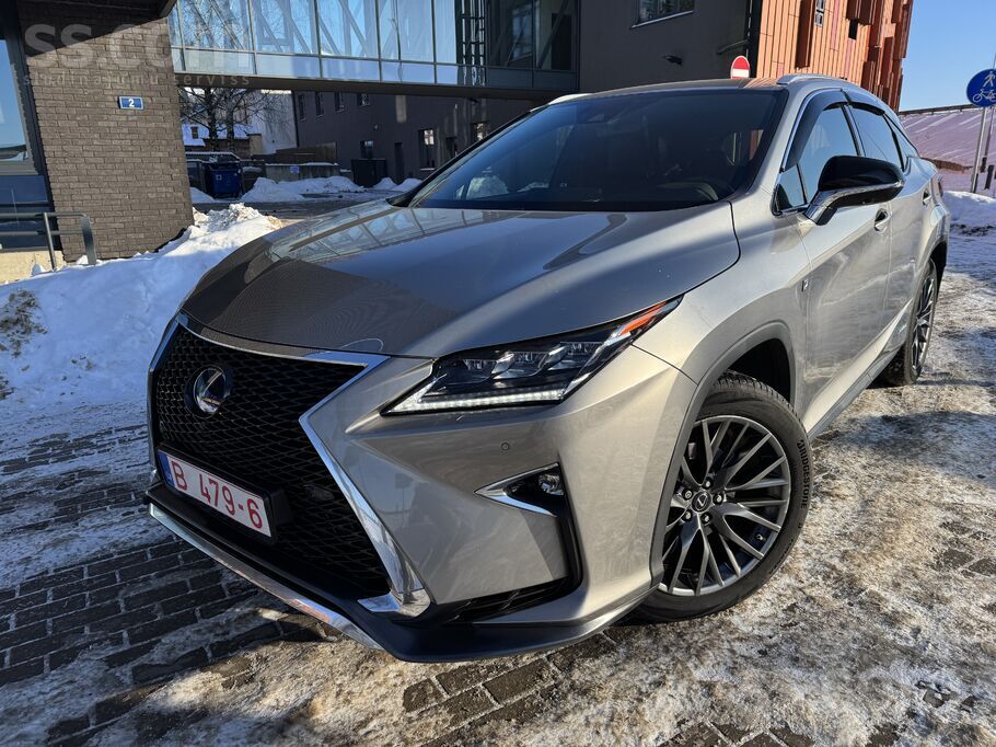 Lexus Rx450H F Sport (pilnā komplektācija) No Itālijas
Sonic Titanium Metal