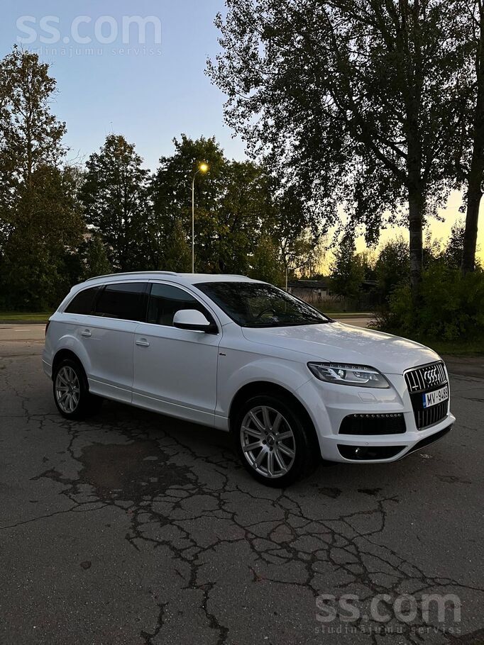 Pārdod Audi Q7 3.0 Tdi Quattro, S-line.
Auto pirkts latvijā un ir ar pati
