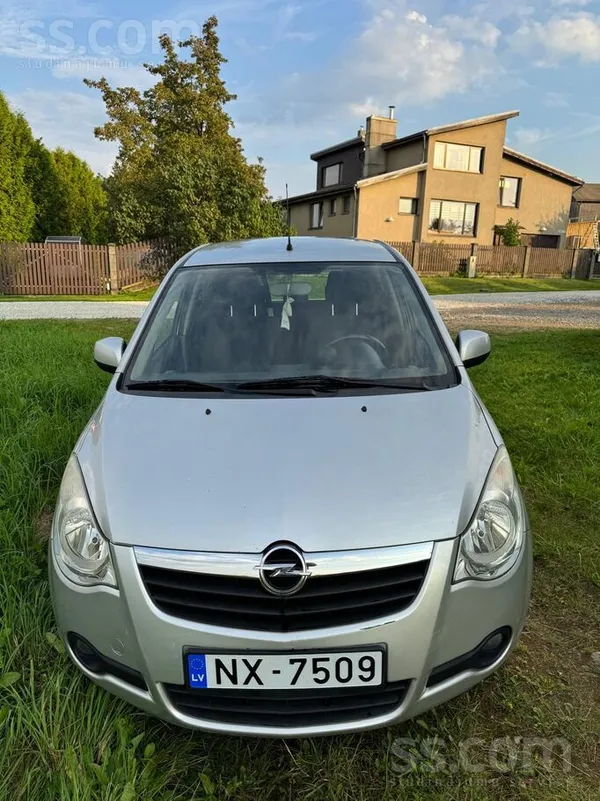 Opel 2008 Opel Agila 1.3 Dīzeļdegviela Manuāla ātrumkār