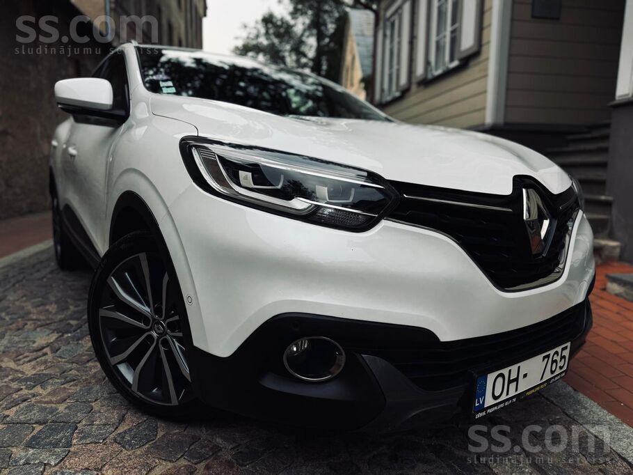 Garantija - No Francijas Renault Kadjar -96kw/130zs teicamā tehniskā un vizu