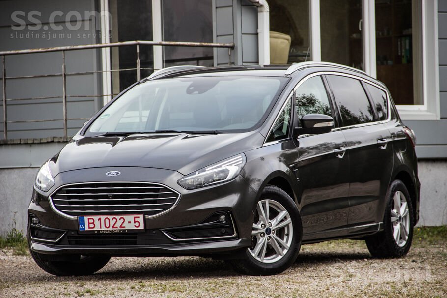 Ford S-Max Titanium Facelift 2.0 Tdci-190 z/s Ecoblue. Automātiskā ātrumkārb