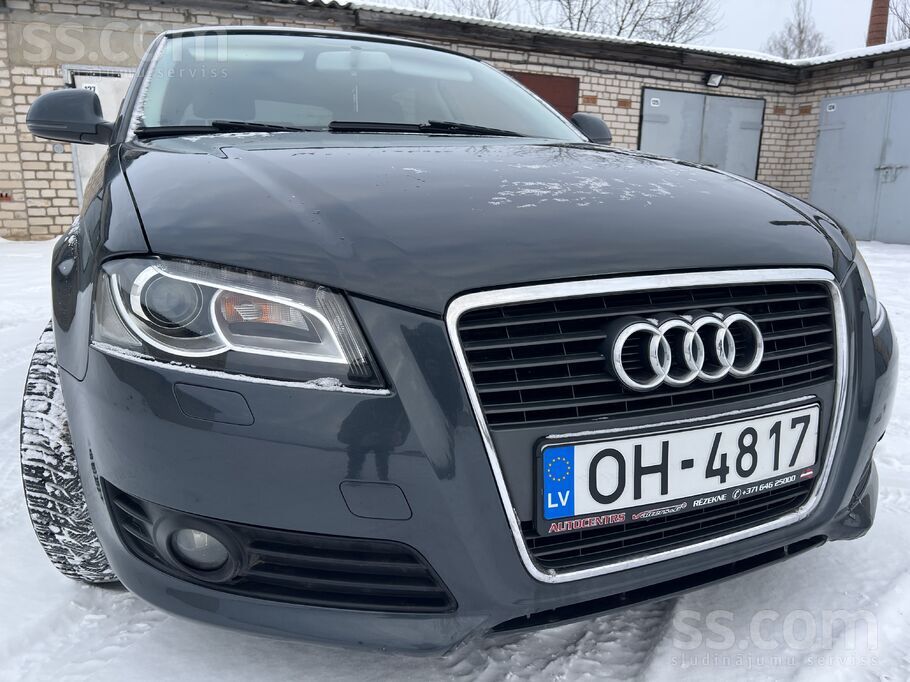 Audi Ievests no Vacijas, pieregistrets, izieta tehniska