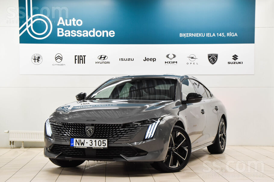 Peugeot 508 GT, 1.5 Bluehdi 130 ZS (96 kW) dzinējs, astoņpakāpju pārnesumkār