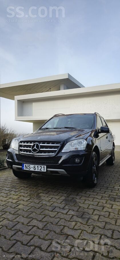 Mercedes Benz ML 350Cdi 4matic (4x4), facelift modelis, 170kw. Bez pneimopie