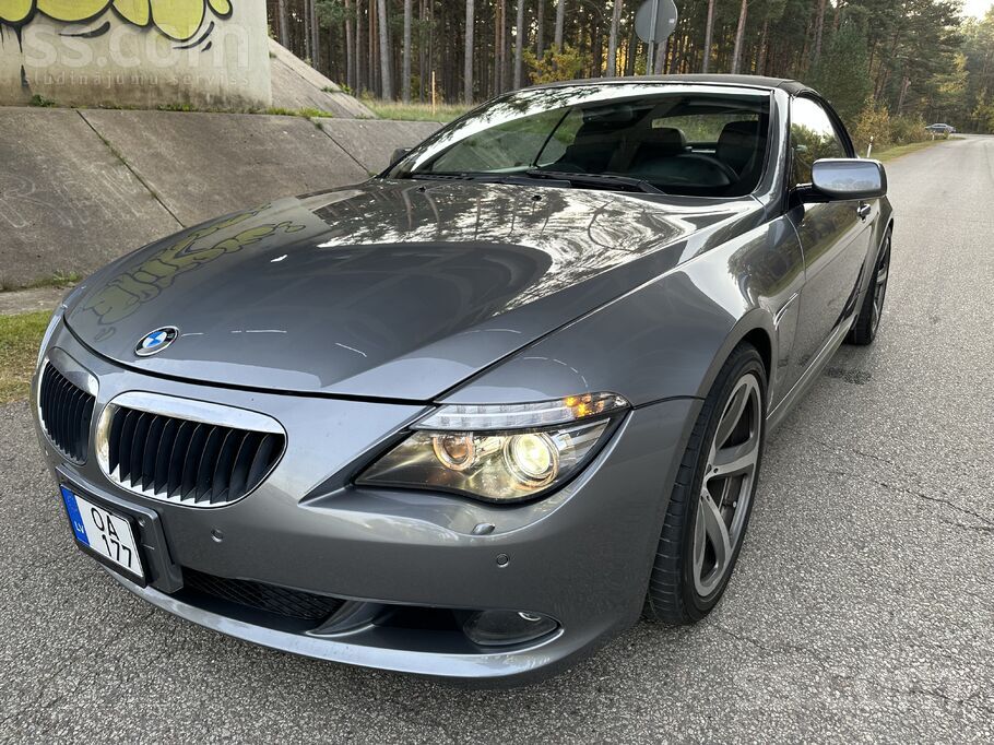 Pārdodu BMW e64 650i cabrio 367hp

Komplektācija:
-Elektriski regulējami