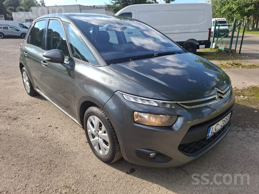 Citroen C4 Picasso, 1.6 dīzeļdegviela, 85 Kw / 115 Zs, manuālā 6 pakāpju pār