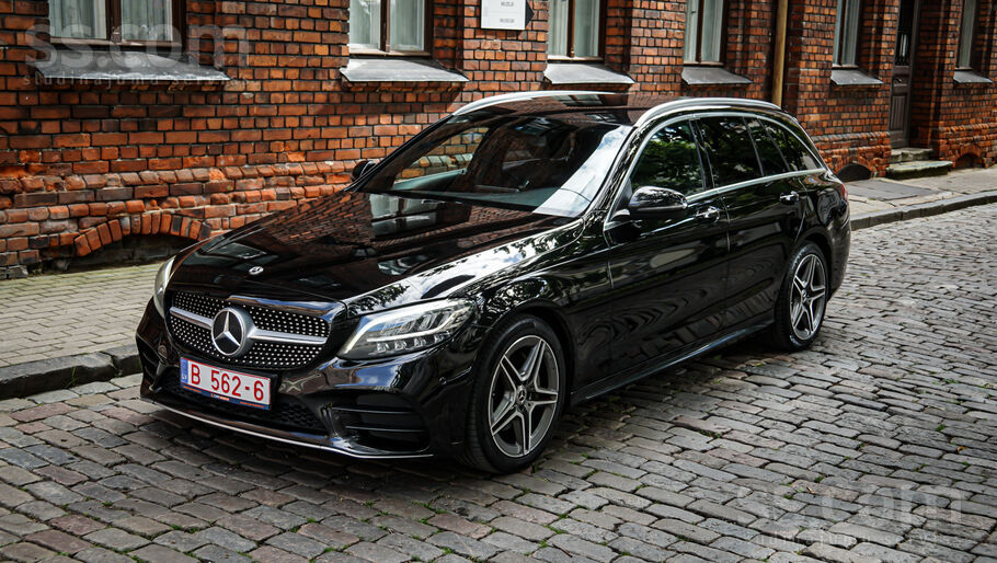 Mercedes MB C220d Amg. 2.0d 143kw/195hp. Jauna Ta. Videjajs